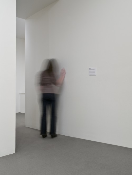Mark Soo. House is a Feeling, 2009. Sound installation, dimensions variable. Speakers hidden behind wall, looped (52:00). Photograph: Rachel Topham, Vancouver Art Gallery, Vancouver.